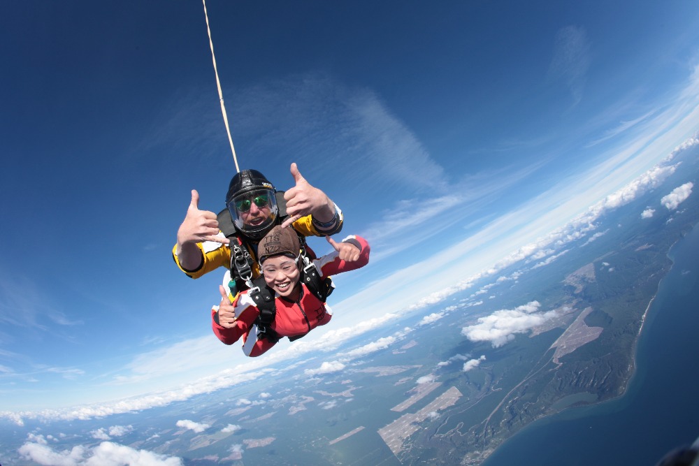Taupo Tandem Skydiving